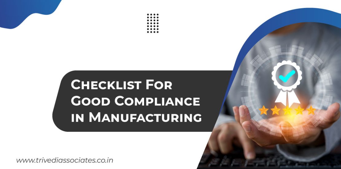 Checklist For compliance services In Manufacturing